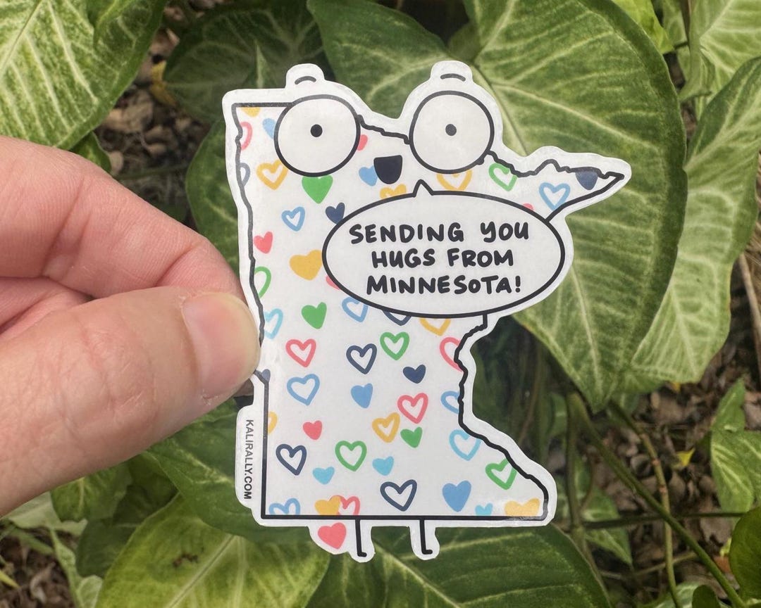 Minnesota Stickers Minnesota Decals Get Well Soon Stickers Long ...