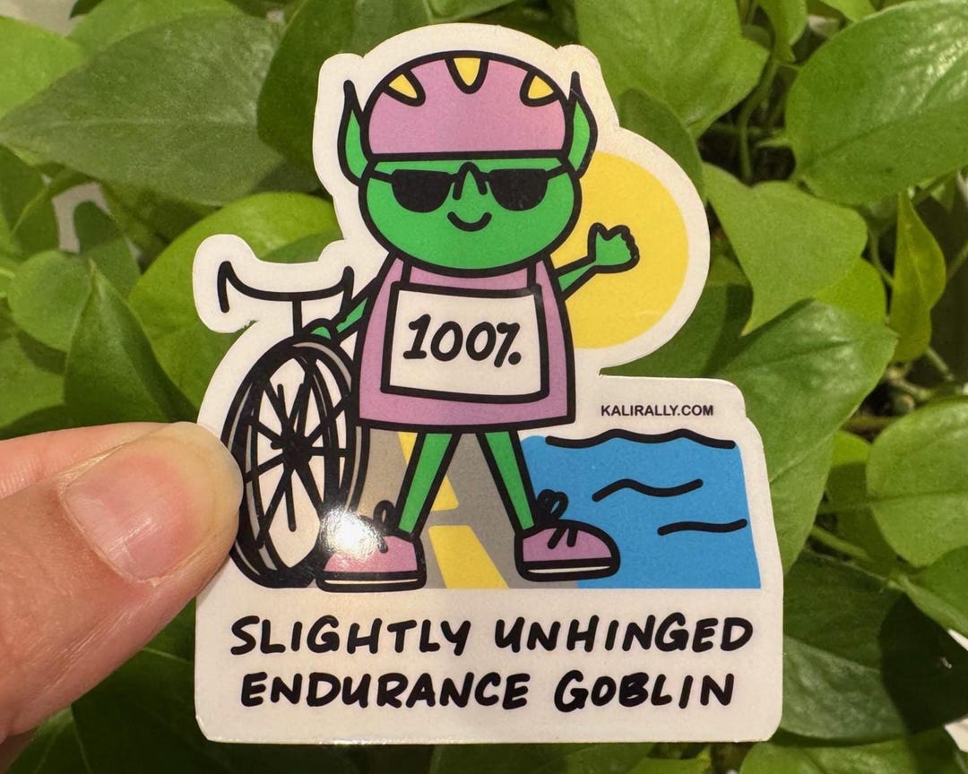 Triathlete Sticker Ironman Sticker Triathlon Gift Marathon Sticker ...