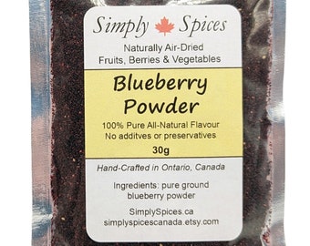 Blueberry Powder - Dried Fruit Powder | Cooking & Baking Ingredients