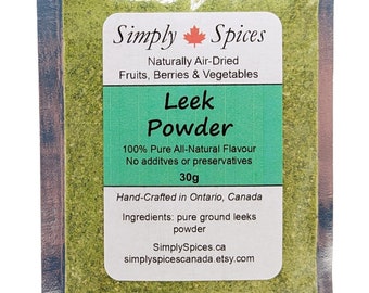 Leek Powder- Dried Vegetable Powder | Cooking Ingredients
