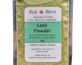 LEEK POWDER - Natural Dried Vegetable Powder