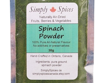 Spinach Powder- Dried Vegetable Powder | Cooking & Baking Ingredients