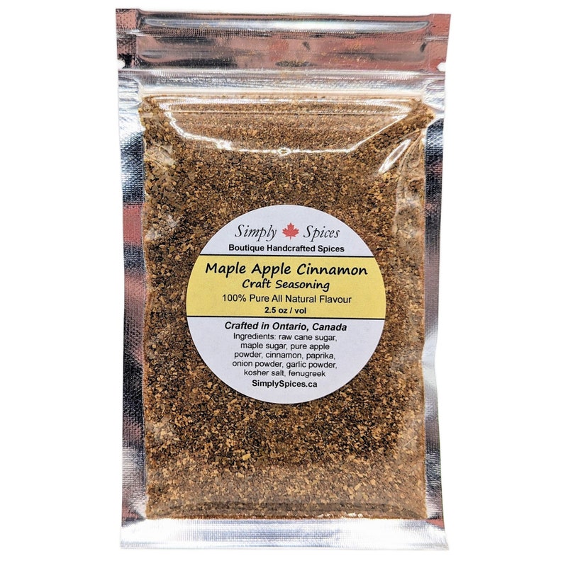 maple apple cinnamon seasoning bbq rub