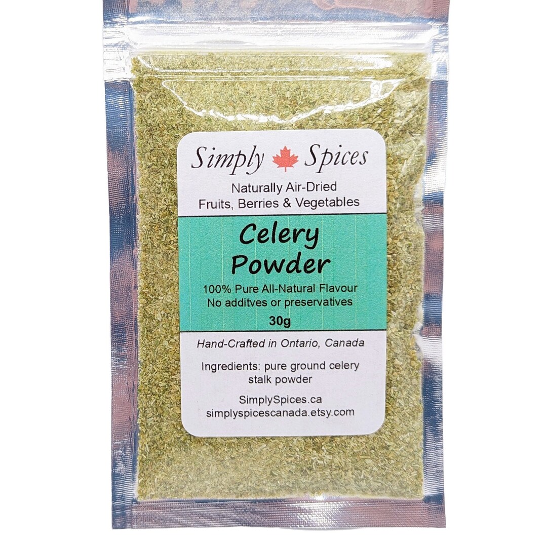 Celery Powder Dried Vegetable Powder Cooking & Baking Ingredients Etsy