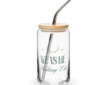 Nosotros contra mí. Vaso con forma de lata.