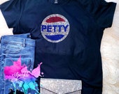 Pepsi Inspired Petty Rhinestone Bling Shirt, Petty Bling Shirt, Funny Saying Shirt, Peppermint Petty Bling, Petty LaBelle Bling Shirt