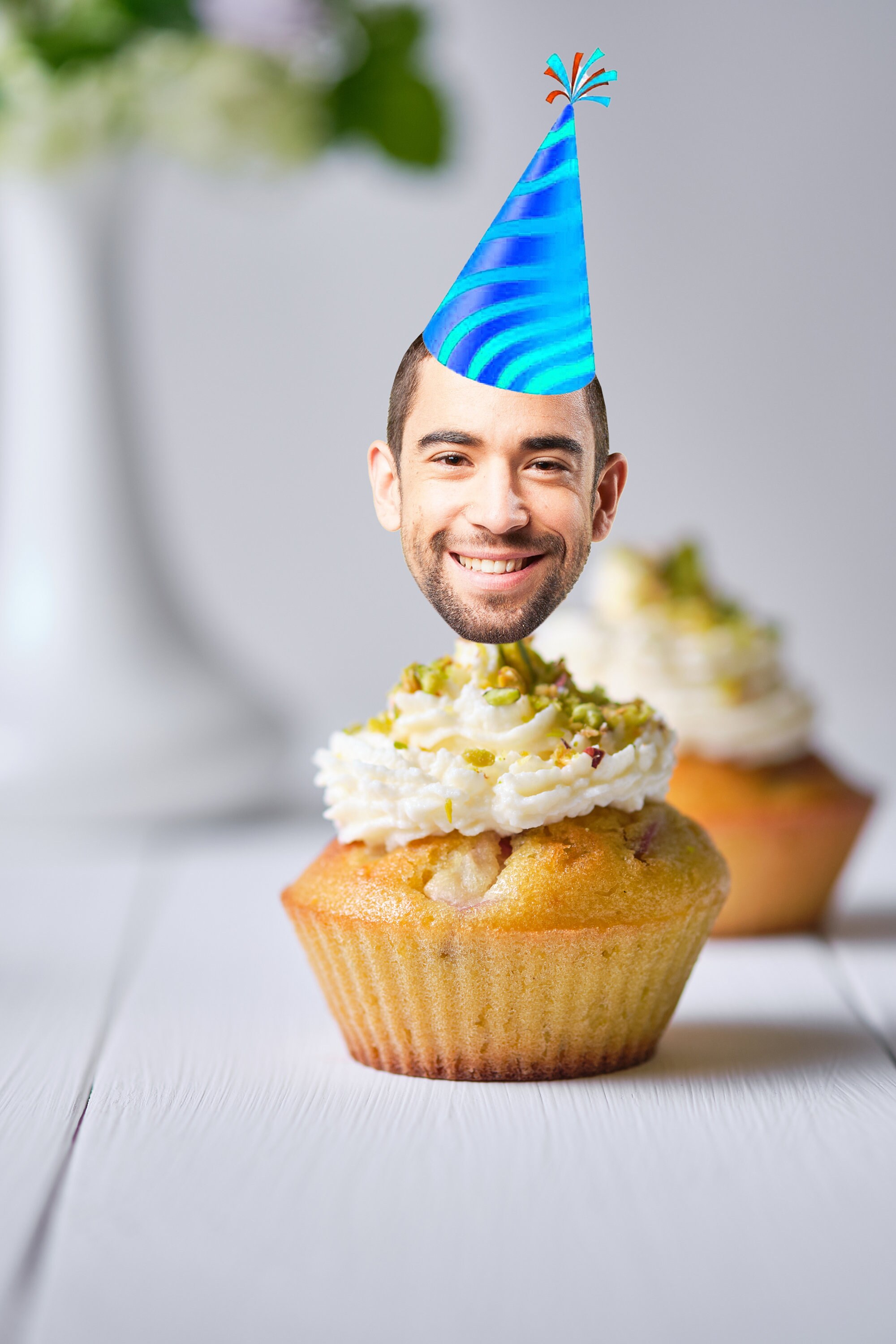 Neon Cupcake Toppers Birthday Cupcake Toppers Neon Party Etsy