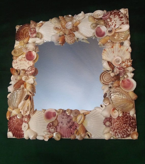 Shell Framed Mirror | Etsy