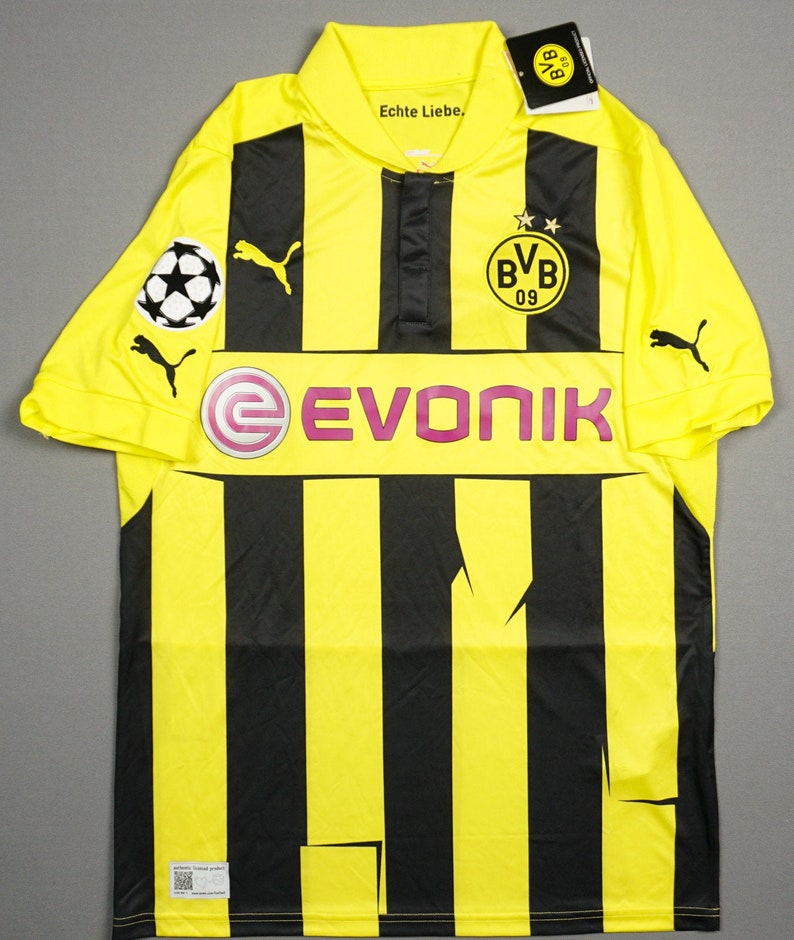 Borussia Dortmund 12 13 Xl Home Jersey Football Shirt Trikot Etsy Borussia Dortmund 12 13 Xl Home Jersey Football Shirt Trikot Etsy