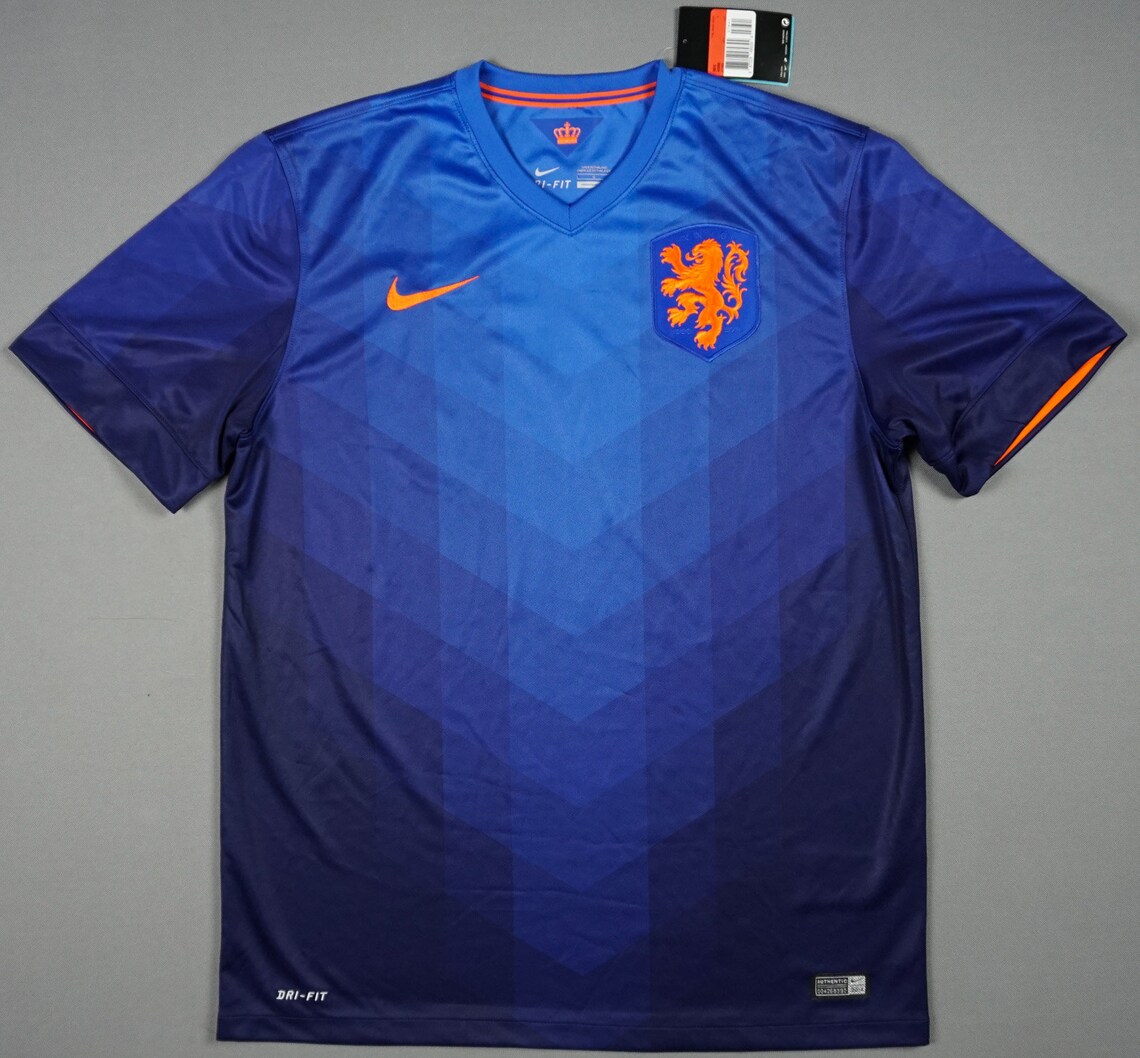 Netherlands Holland Oranje 2014 L World Cup Jersey Football Etsy