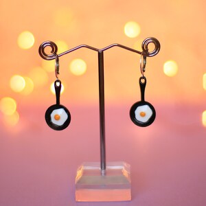 Fried Egg Earrings