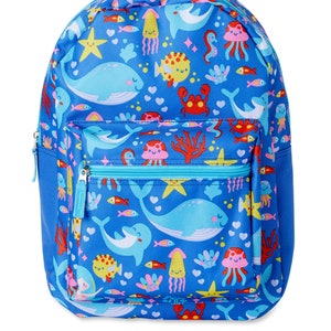 Mermaids Backpack Book Bag Backpack Kids Bag Child - Etsy