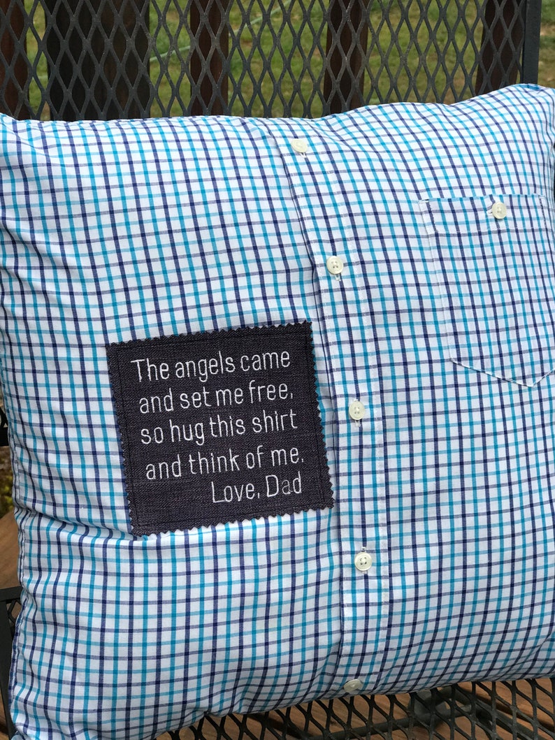 Memory Pillow/Keepsake Pillow handmade pillow memorial gift Etsy