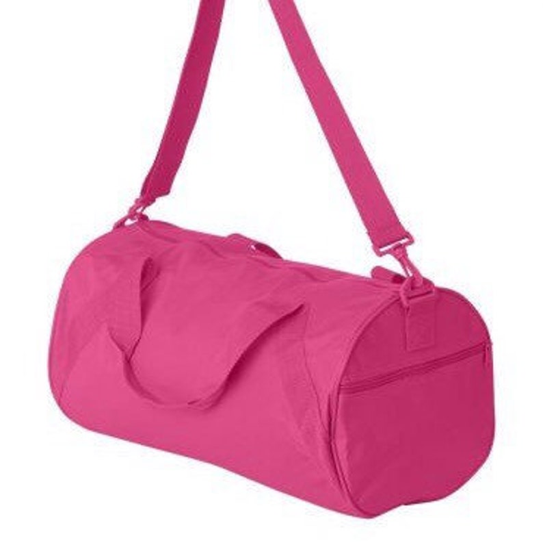 Personalized Dance Duffle Bag Pink Girls Gym Bag Cheer Etsy