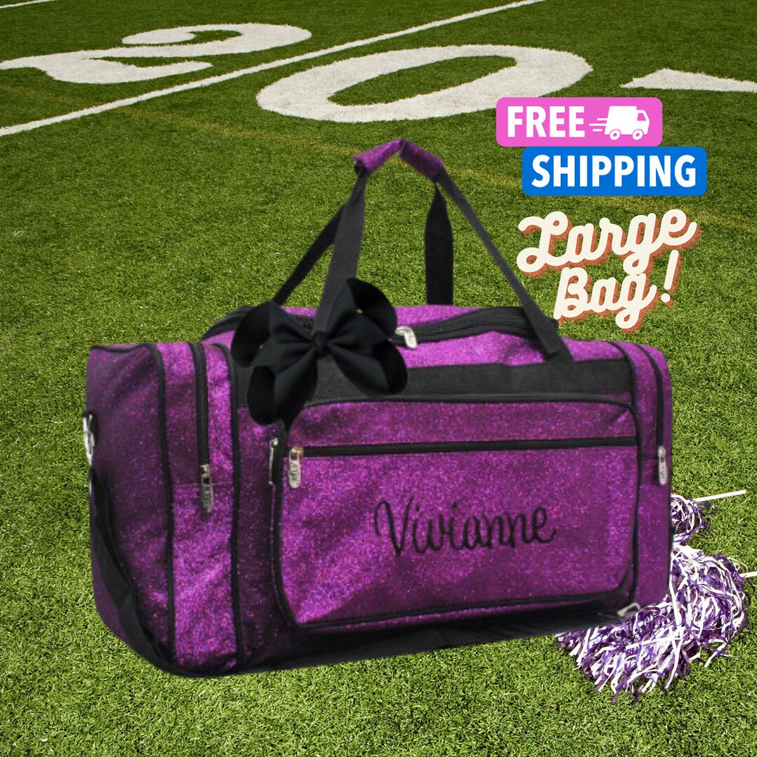 Large Dance Bag, Ballet Bag, Cheer Bag, Duffle Bag With Monogram