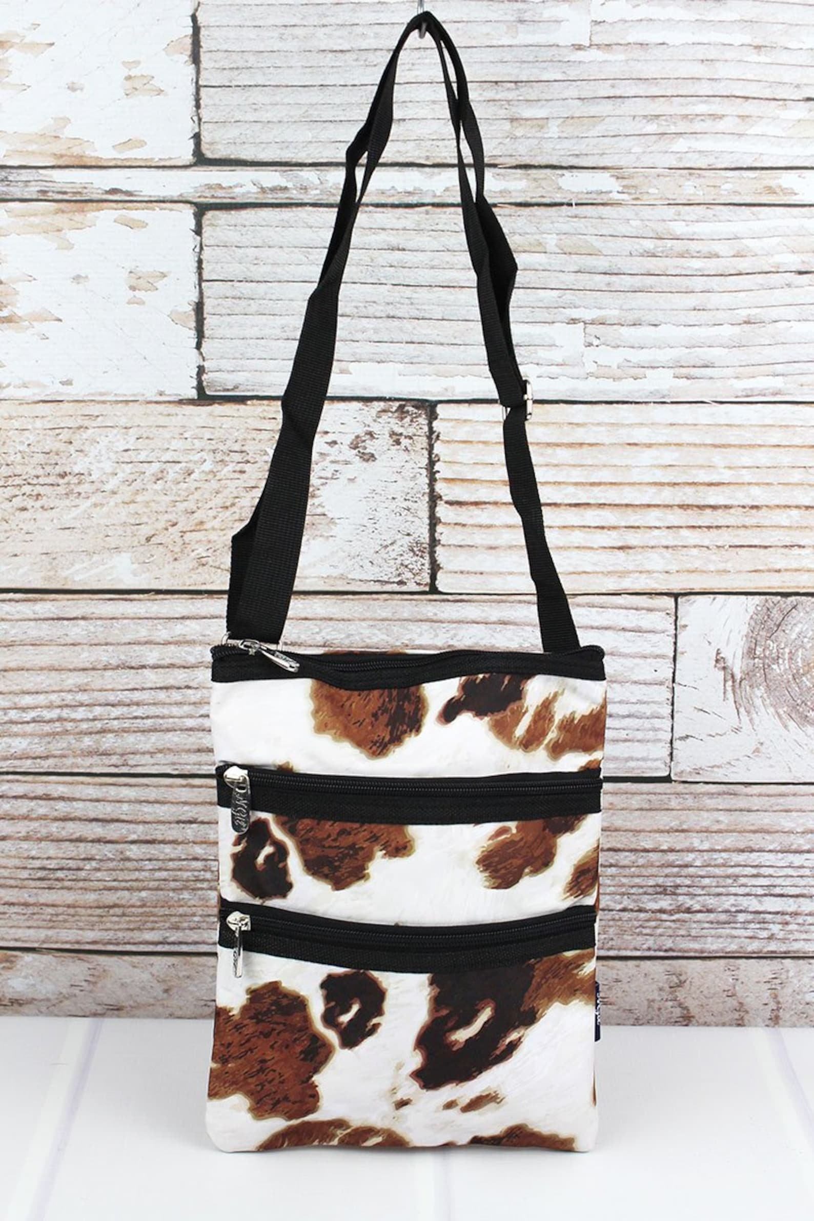 Personalized Cow Pattern Crossbody Handbag/ Crossbody Purse/ Etsy