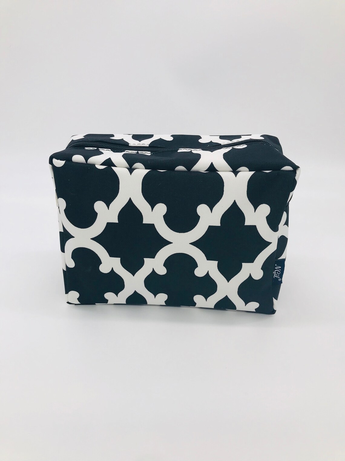 Personalized Black and White Makeup Bag Girl Gifts Cosmetic Etsy