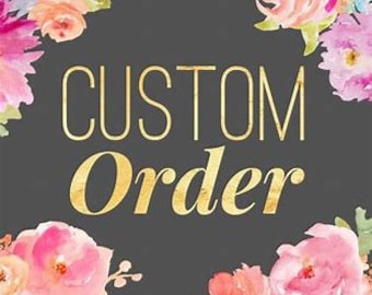 Custom Order - School Team Bags