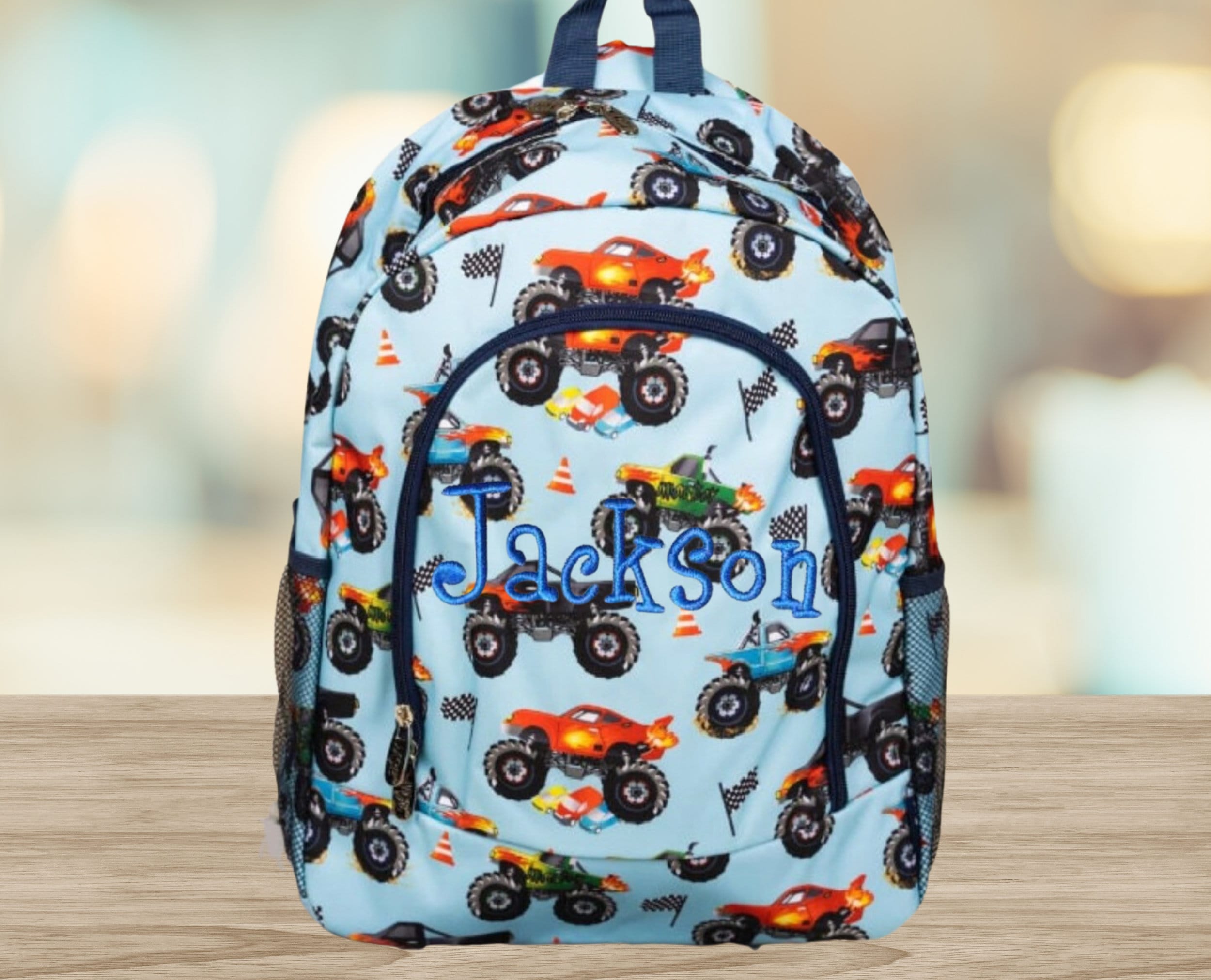 Mini Backpack Kids, Digger Truck, School Boy Bag, Gift for Toddler