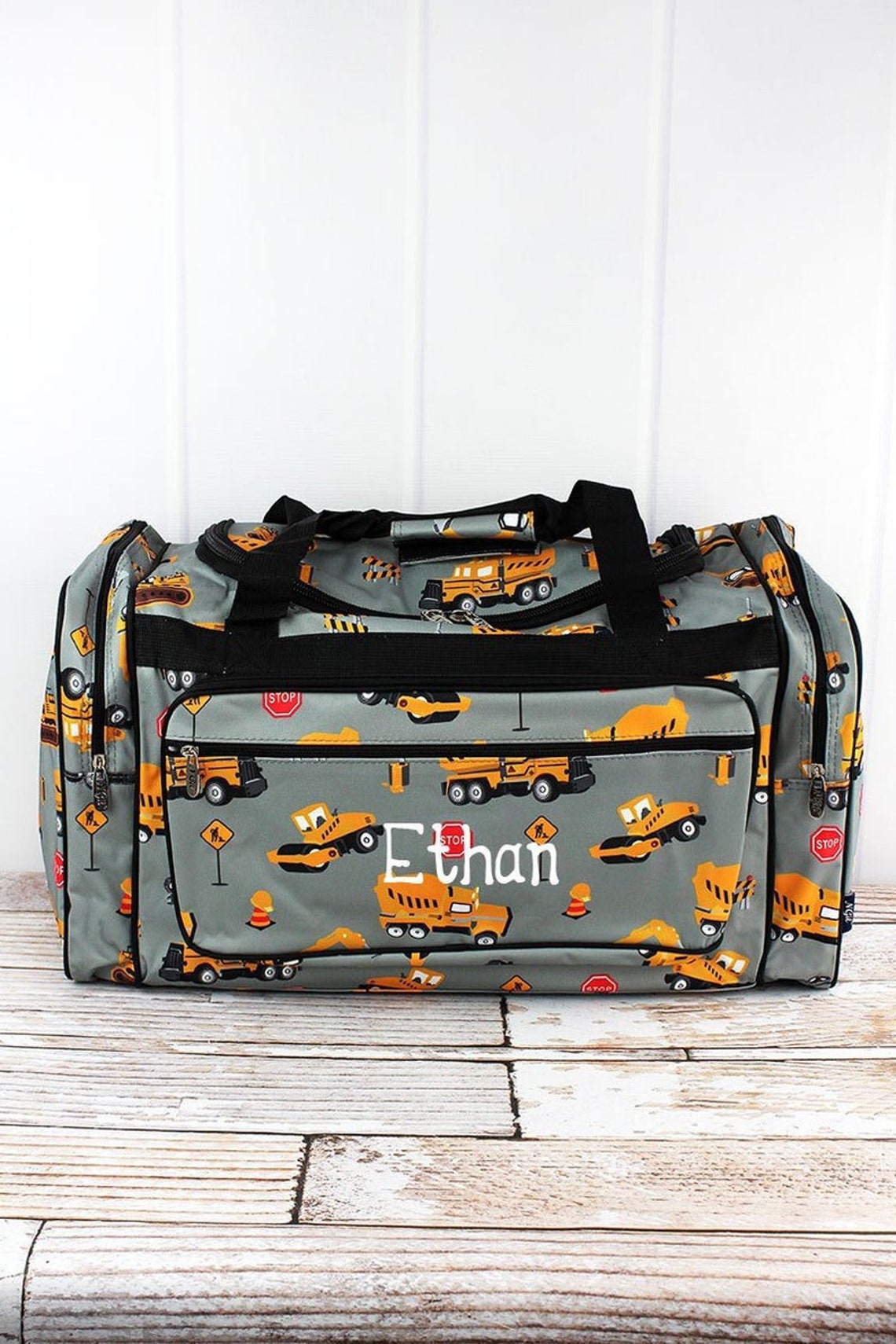 Boys Personalized Duffle Bag Personalized Kids Bag Boys Etsy
