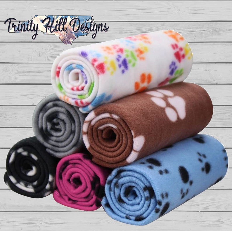 Personalized Puppy or Kitten Blanket Embroidered Pet Gift Etsy