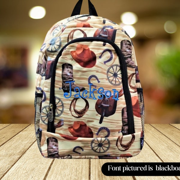 Western Backpack for Kids Etsy