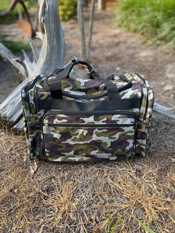 Personalized Camo Duffle Bag Men's Bag Boys Bag Hunting Etsy