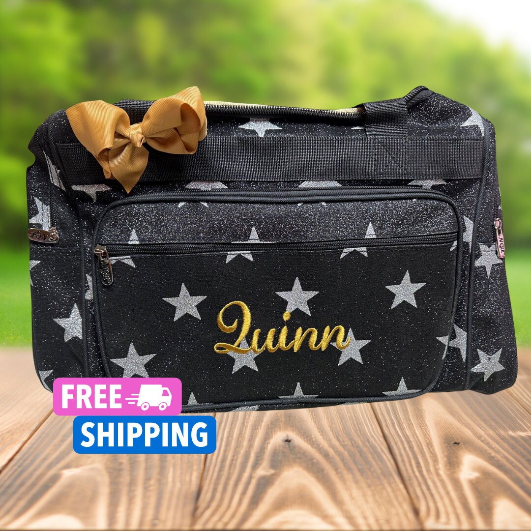 Large Dance Bag, Ballet Bag, Cheer Bag, Duffle Bag With Monogram