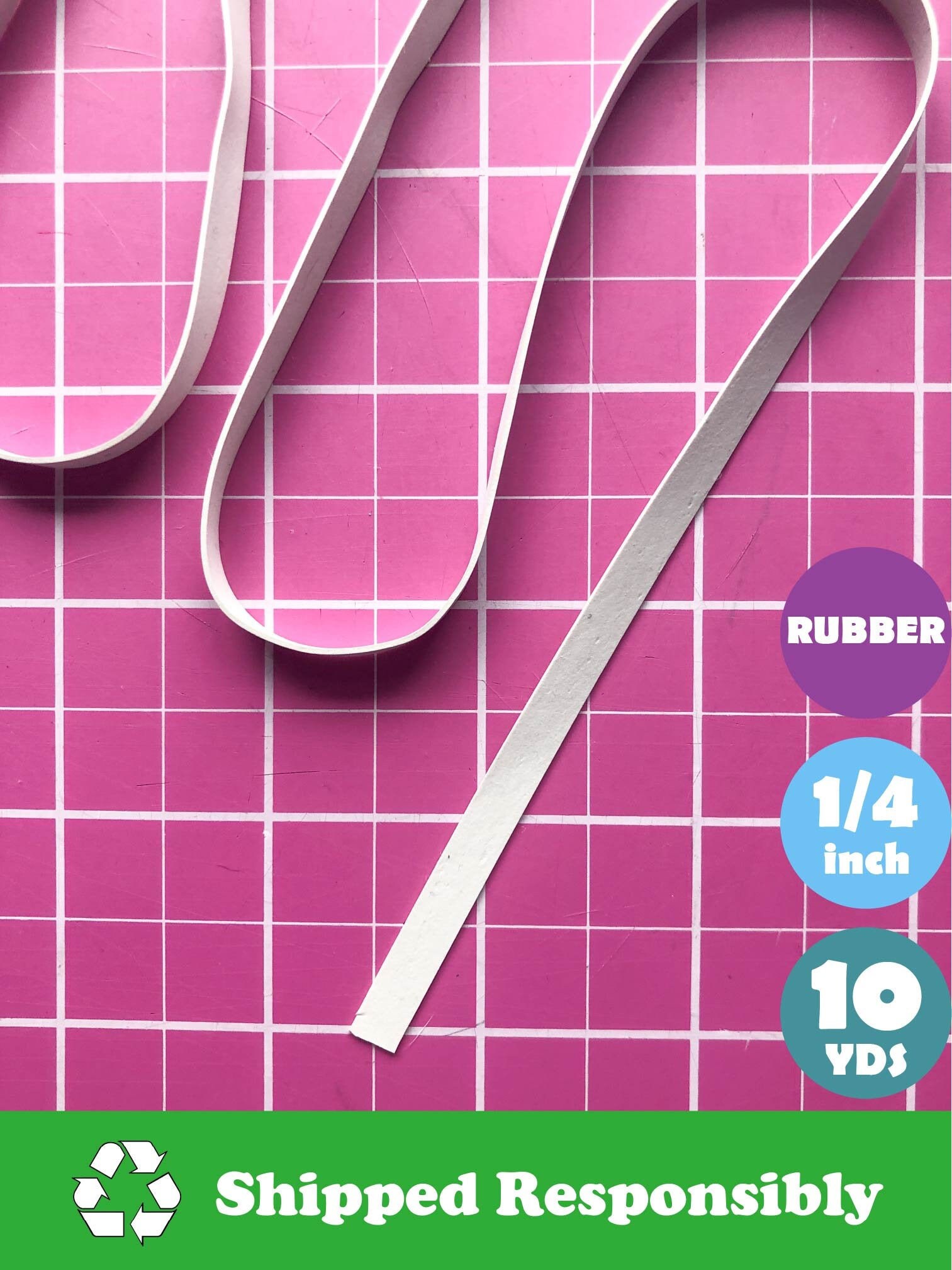 10 YARDS 1/4 RUBBER Swimwear Elastic Etsy