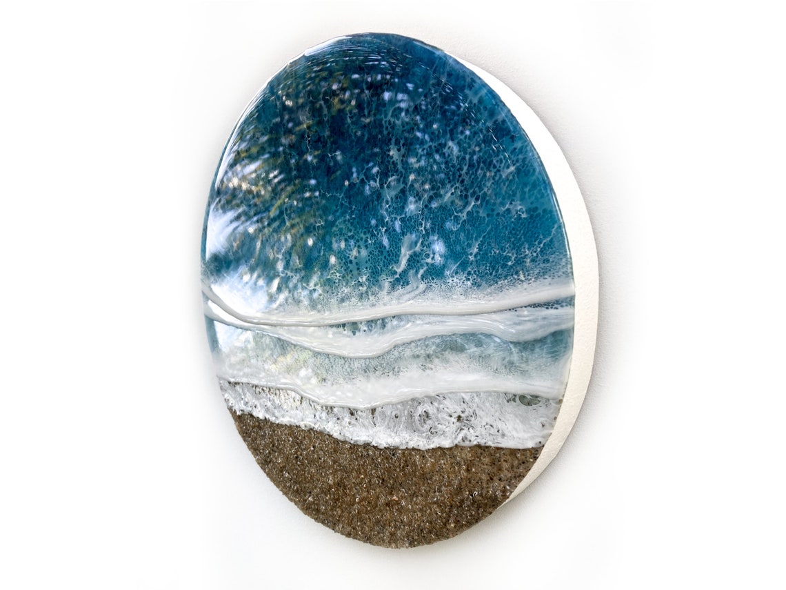 Ocean Resin Art 8 Etsy