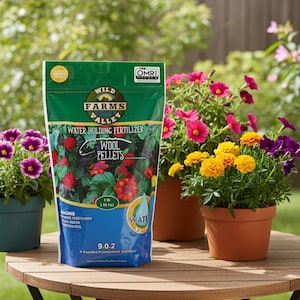 Organic Water Holding Wool Pellet Fertilizer