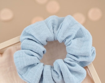 Handgefertigte Kinder-Scrunchies aus Musselin - Zuckersüße Haaraccessoires für die Kleinen