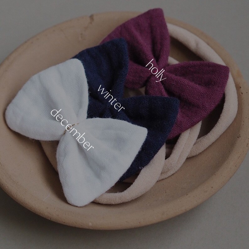 Cinta de pelo bebé recién nacido piel de pelo arco para los | Etsy