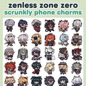 zenloze zone zero scrunkly-telefoonhangers (alle personages tot versie 2.7!)