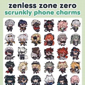 zenless zone zero scrunkly phone charms