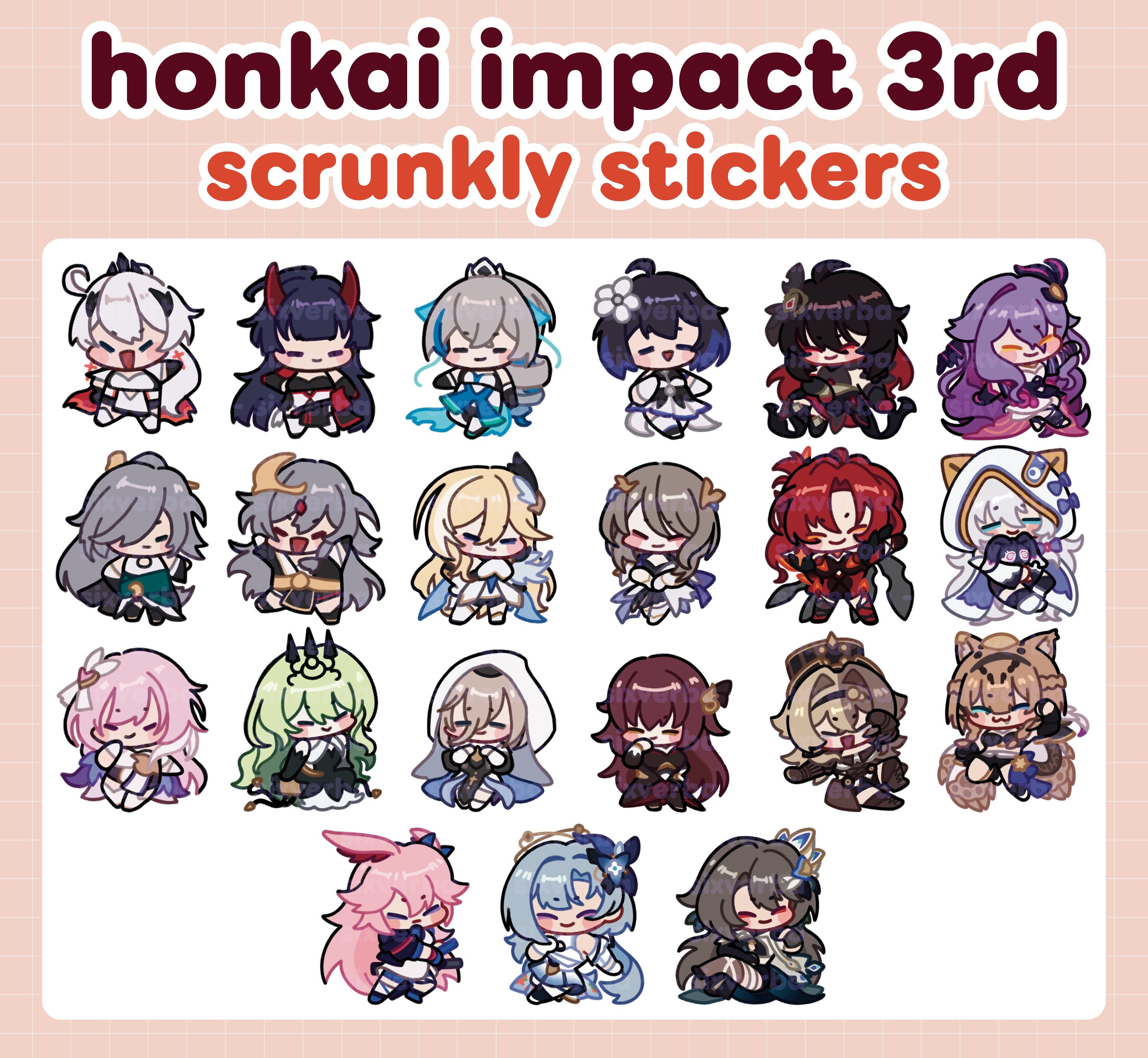 崩壊3rd スクランクリー ステッカー - Etsy 日本