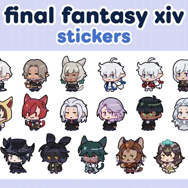 Final Fantasy xiv-stickers
