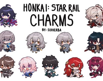 honkai star rail acrylic charms