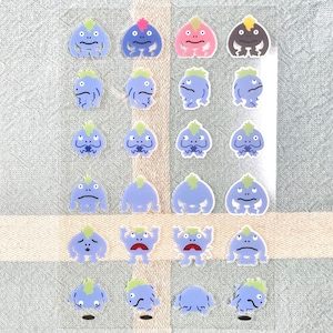 nu transparent sticker sheet