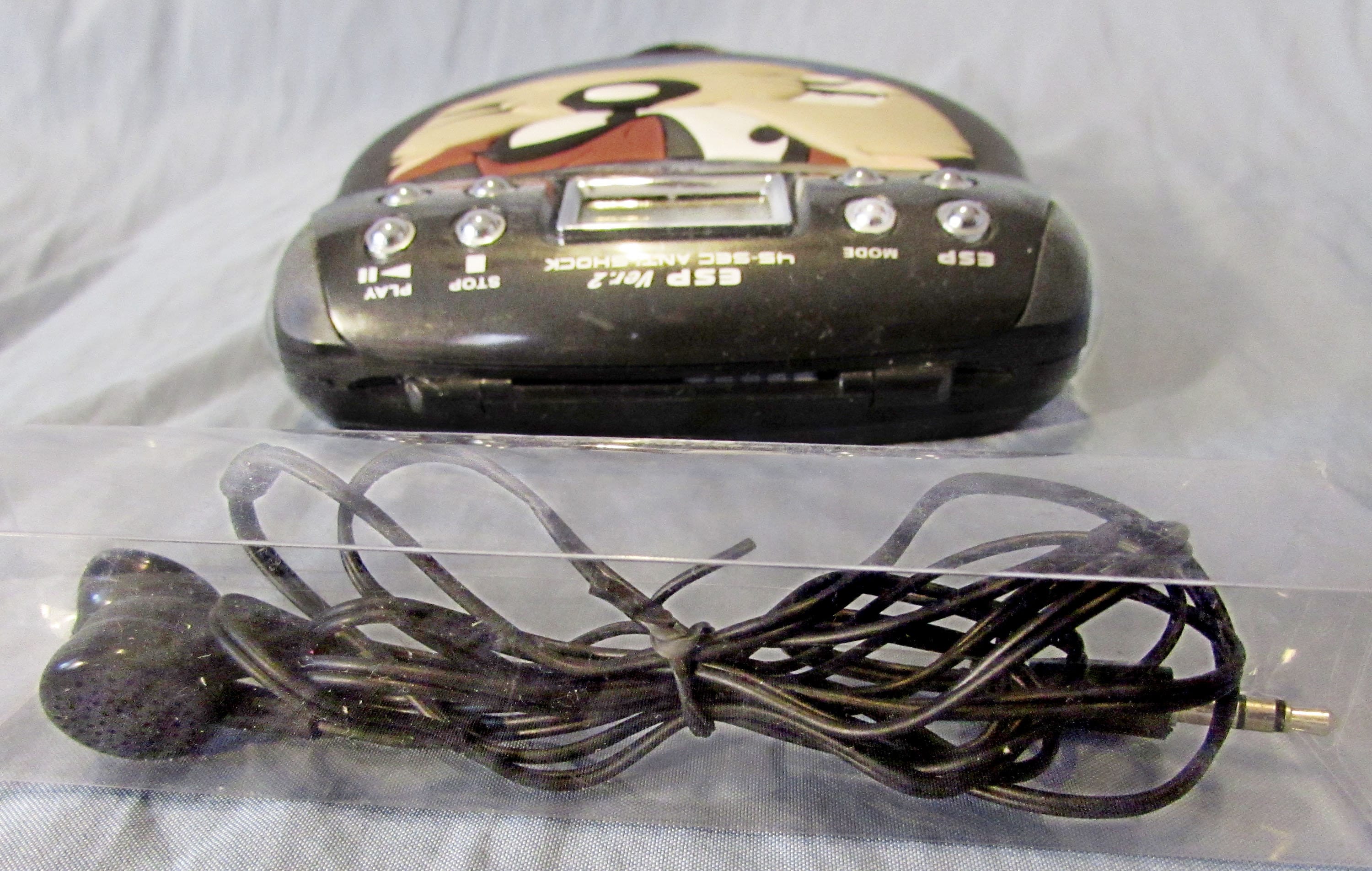 Very RARE Vintage Tazmanian Devil Taz CD Player, Looney Tunes