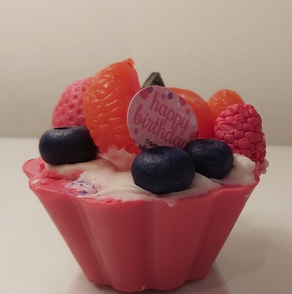 Glycerin soap - Fruit cupcake approx. 80g