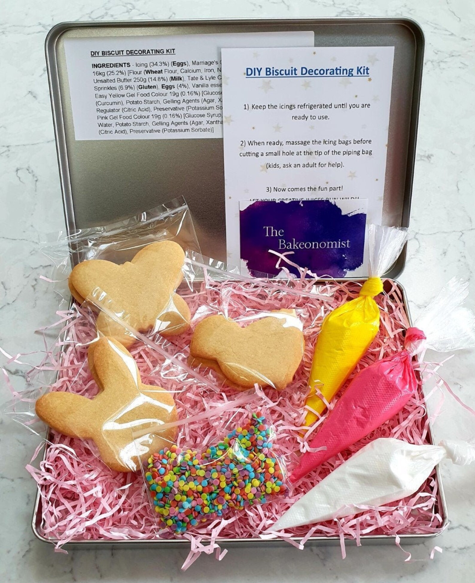 DIY Cookie Decorating Kits for Kids and Adults / Biscuit Etsy UK