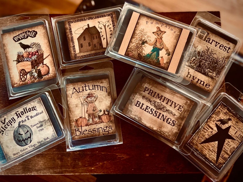 Large 6 Oz PRIMITIVE BLESSINGS Wax Melts Clamshell - Etsy