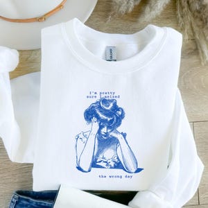 Vintage Seize the Day Sweatshirt - Funny Mother Shirts - Sarcastic Crewneck - Sarcastic Women&#39;s Shirt - Mother&#39;s Day Gift - Seized Wrong Day