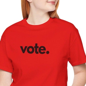Unisex 2024 Vote T-Shirt - Election Shirt - Women&#39;s Vote Tee - Men&#39;s Voting Tee - Election 2024 - United States Presidential Election