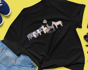 Funny Party Animals T-Shirt - Birthday Shirt - Party Tee - Wild Shirt - Farm Animals Birthday - Make Your Birthday Fun - Cottagecore