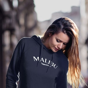 Malibu Wave Unisex Hoodie | Cozy Streetwear, Stylish and Comfortable, Perfect for All Seasons & Unisex Fashion