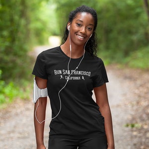 Run San Francisco, California Unisex T-Shirt