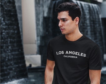 Los Angeles T-Shirt: Vintage Ink Style, California Pride, Unisex Tee