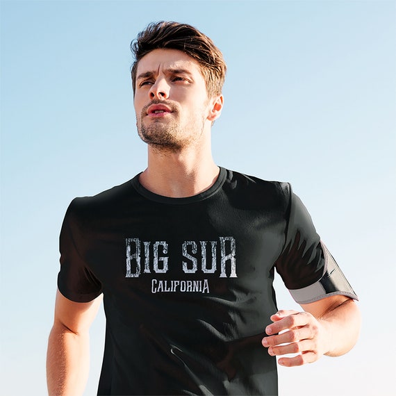 Big Sur California T-Shirt: Vintage Ink Graphic Tee